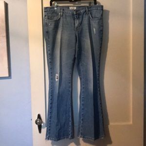 American Eagle Distressed Hipster